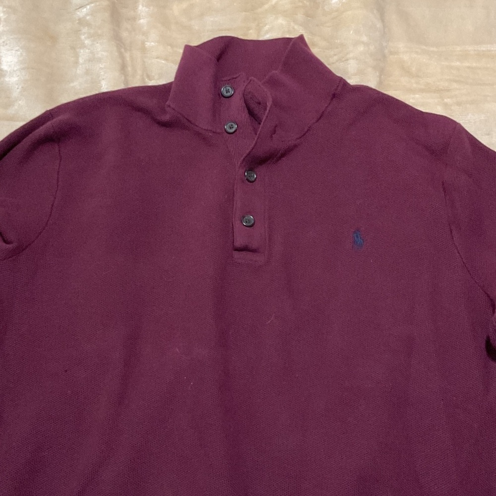 Polo by Ralph Lauren Maroon Sweater